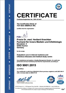 TÜV Certificate